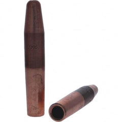 Tuffaloy - Spot Welder Tips For Use With: 4RW Electrode Holder Type: Straight Tip A Nose (Pointed) - Eagle Tool & Supply