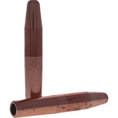 Tuffaloy - Spot Welder Tips For Use With: 4RW Electrode Holder Type: Straight Tip A Nose (Pointed) - Eagle Tool & Supply