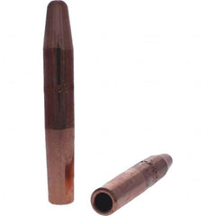 Tuffaloy - Spot Welder Tips For Use With: 4RW Electrode Holder Type: Straight Tip A Nose (Pointed) - Eagle Tool & Supply