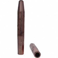 Tuffaloy - Spot Welder Tips For Use With: 4RW Electrode Holder Type: Straight Tip A Nose (Pointed) - Eagle Tool & Supply