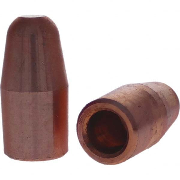 Tuffaloy - Spot Welder Tips For Use With: 5RW Electrode Holder Type: Straight Tip A Nose (Pointed) - Eagle Tool & Supply