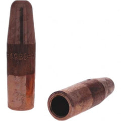 Tuffaloy - Spot Welder Tips For Use With: 6RW Electrode Holder Type: Straight Tip A Nose (Pointed) - Eagle Tool & Supply