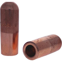 Tuffaloy - Spot Welder Tips For Use With: 5RW Electrode Holder Type: Straight Tip B Nose (Dome) - Eagle Tool & Supply