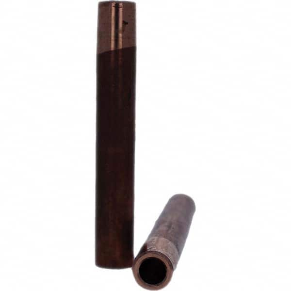 Tuffaloy - Spot Welder Tips For Use With: 5RW Electrode Holder Type: Straight Tip C Nose (Flat) - Eagle Tool & Supply