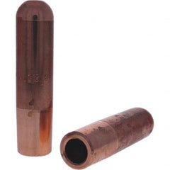 Tuffaloy - Spot Welder Tips For Use With: 5RW Electrode Holder Type: Straight Tip B Nose (Dome) - Eagle Tool & Supply