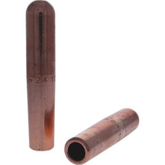Tuffaloy - Spot Welder Tips For Use With: 4RW Electrode Holder Type: Straight Tip B Nose (Dome) - Eagle Tool & Supply