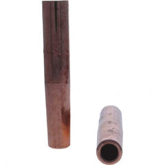 Tuffaloy - Spot Welder Tips For Use With: 4RW Electrode Holder Type: Straight Tip C Nose (Flat) - Eagle Tool & Supply