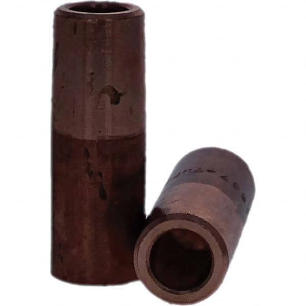 Tuffaloy - Spot Welder Tips For Use With: 5RW Electrode Holder Type: Straight Tip C Nose (Flat) - Eagle Tool & Supply