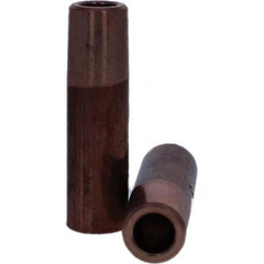 Tuffaloy - Spot Welder Tips For Use With: 5RW Electrode Holder Type: Straight Tip C Nose (Flat) - Eagle Tool & Supply