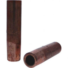 Tuffaloy - Spot Welder Tips For Use With: 5RW Electrode Holder Type: Straight Tip C Nose (Flat) - Eagle Tool & Supply