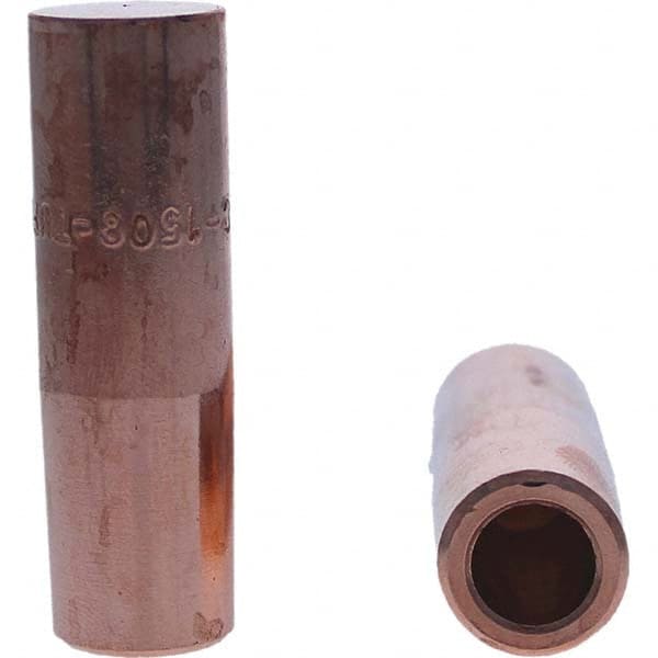 Tuffaloy - Spot Welder Tips For Use With: 6RW Electrode Holder Type: Straight Tip C Nose (Flat) - Eagle Tool & Supply