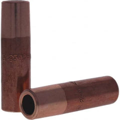 Tuffaloy - Spot Welder Tips For Use With: 5RW Electrode Holder Type: Straight Tip C Nose (Flat) - Eagle Tool & Supply