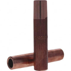 Tuffaloy - Spot Welder Tips For Use With: 5RW Electrode Holder Type: Straight Tip C Nose (Flat) - Eagle Tool & Supply