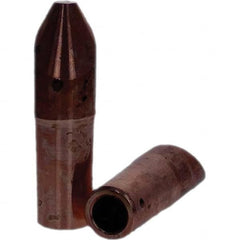 Tuffaloy - Spot Welder Tips For Use With: 4RW Electrode Holder Type: Straight Tip D Nose (Offset) - Eagle Tool & Supply
