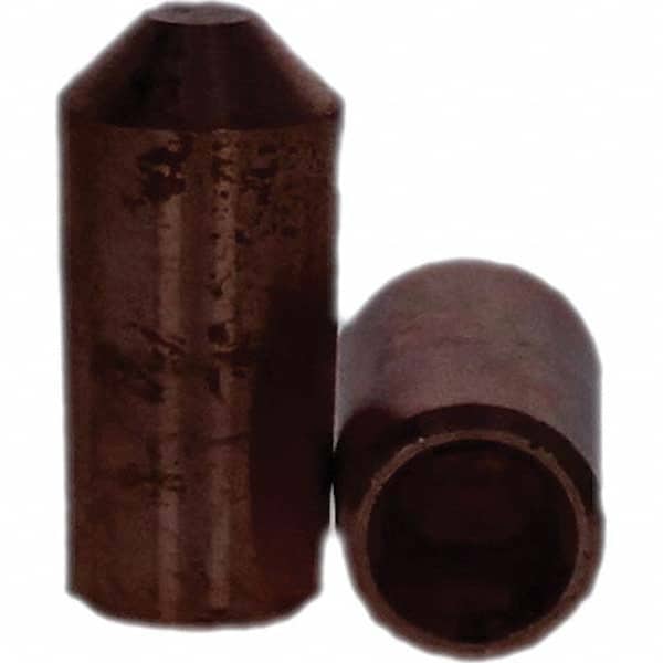 Tuffaloy - Spot Welder Tips For Use With: 5RW Electrode Holder Type: Straight Tip E Nose (Truncated) - Eagle Tool & Supply