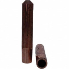 Tuffaloy - Spot Welder Tips For Use With: 5RW Electrode Holder Type: Straight Tip E Nose (Truncated) - Eagle Tool & Supply