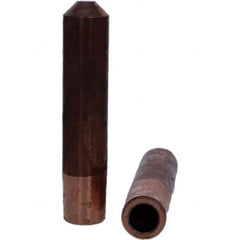 Tuffaloy - Spot Welder Tips For Use With: 4RW Electrode Holder Type: Straight Tip E Nose (Truncated) - Eagle Tool & Supply