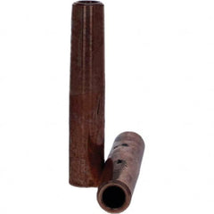 Tuffaloy - Spot Welder Tips For Use With: 4RW Electrode Holder Type: Straight Tip F Nose (Radius) - Eagle Tool & Supply