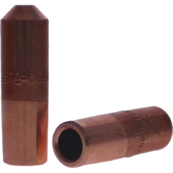 Tuffaloy - Spot Welder Tips For Use With: 5RW Electrode Holder Type: Straight Tip E Nose (Truncated) - Eagle Tool & Supply