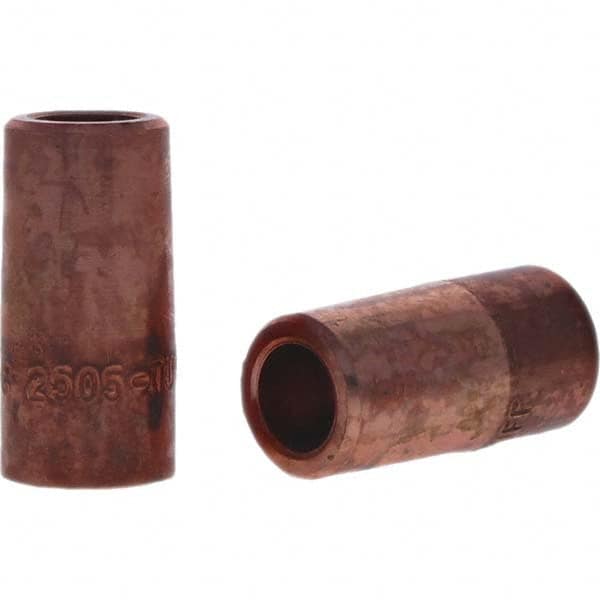 Tuffaloy - Spot Welder Tips For Use With: 5RW Electrode Holder Type: Straight Tip F Nose (Radius) - Eagle Tool & Supply