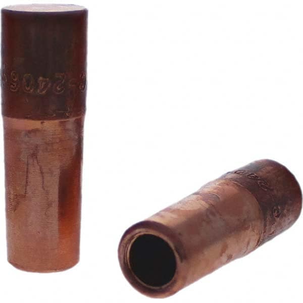 Tuffaloy - Spot Welder Tips For Use With: 5RW Electrode Holder Type: Straight Tip F Nose (Radius) - Eagle Tool & Supply