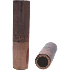 Tuffaloy - Spot Welder Tips For Use With: 5RW Electrode Holder Type: Straight Tip F Nose (Radius) - Eagle Tool & Supply