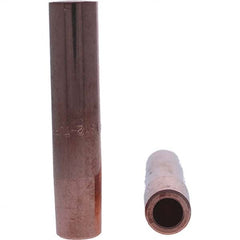 Tuffaloy - Spot Welder Tips For Use With: 5RW Electrode Holder Type: Straight Tip F Nose (Radius) - Eagle Tool & Supply