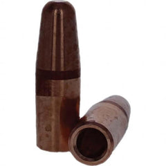 Tuffaloy - Spot Welder Tips For Use With: 5RW Electrode Holder Type: Straight Tip A Nose (Pointed) - Eagle Tool & Supply