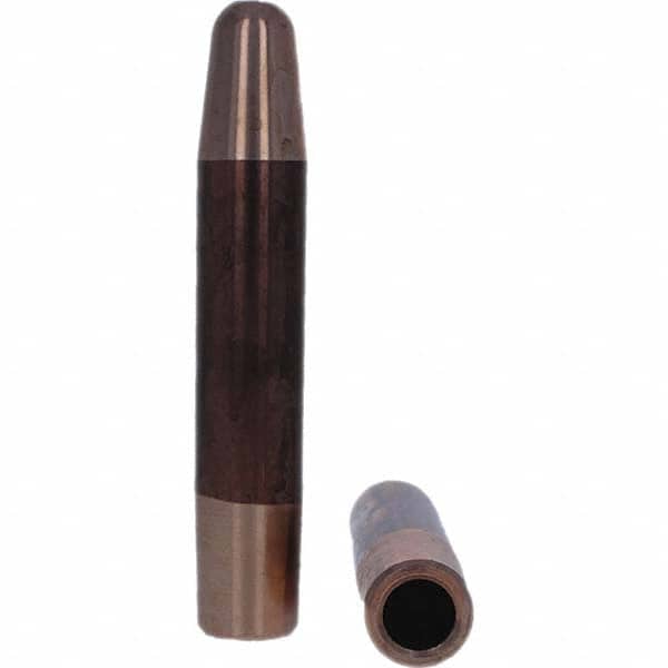 Tuffaloy - Spot Welder Tips For Use With: 5RW Electrode Holder Type: Straight Tip A Nose (Pointed) - Eagle Tool & Supply
