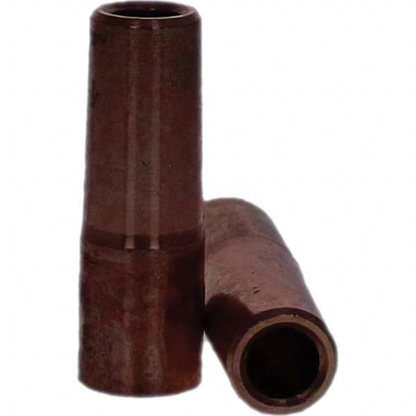 Tuffaloy - Spot Welder Tips For Use With: 4RW Electrode Holder Type: Straight Tip C Nose (Flat) - Eagle Tool & Supply