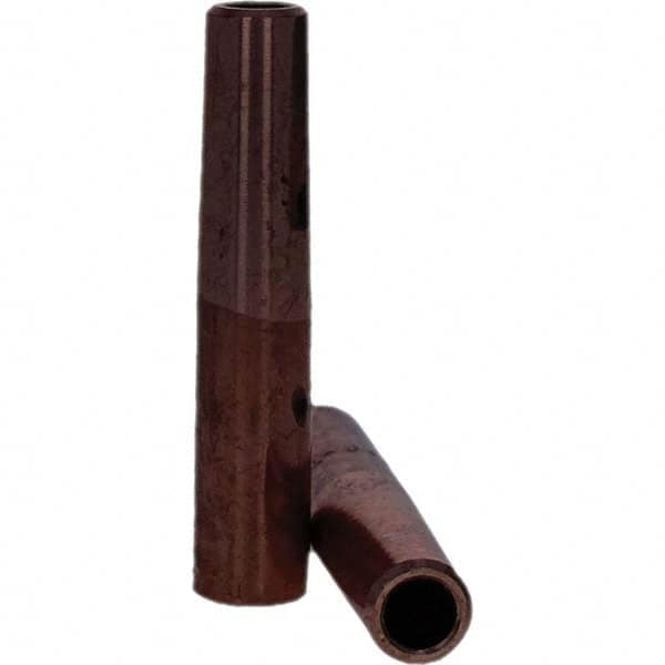 Tuffaloy - Spot Welder Tips For Use With: 4RW Electrode Holder Type: Straight Tip C Nose (Flat) - Eagle Tool & Supply