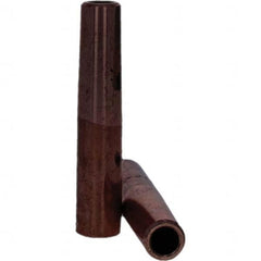 Tuffaloy - Spot Welder Tips For Use With: 4RW Electrode Holder Type: Straight Tip C Nose (Flat) - Eagle Tool & Supply