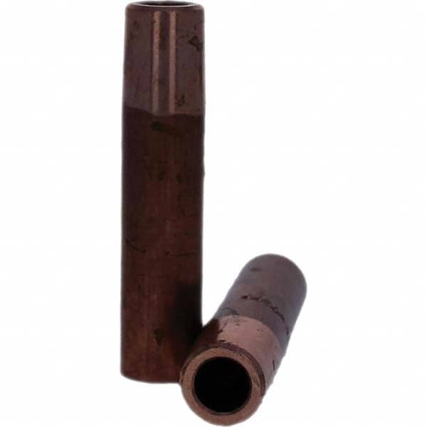 Tuffaloy - Spot Welder Tips For Use With: 5RW Electrode Holder Type: Straight Tip C Nose (Flat) - Eagle Tool & Supply