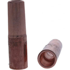 Tuffaloy - Spot Welder Tips For Use With: 4RW Electrode Holder Type: Straight Shank for 4RW Male Cap - Eagle Tool & Supply