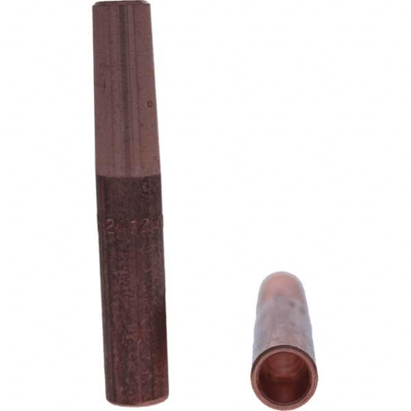 Tuffaloy - Spot Welder Tips For Use With: 4RW Electrode Holder Type: Straight Shank for 4RW Male Cap - Eagle Tool & Supply