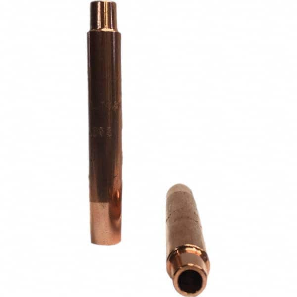 Tuffaloy - Spot Welder Tips For Use With: 4RW Electrode Holder Type: Straight Shank for 4RW Female Cap - Eagle Tool & Supply