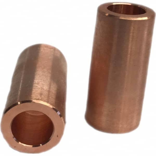 Tuffaloy - Spot Welder Tips For Use With: 6RW Electrode Holder Type: Straight Shank for 6RW Male Cap - Eagle Tool & Supply