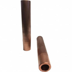 Tuffaloy - Spot Welder Tips For Use With: 6RW Electrode Holder Type: Straight Shank for 6RW Male Cap - Eagle Tool & Supply