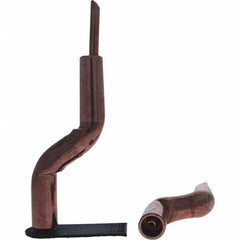 Tuffaloy - Spot Welder Tips For Use With: 4RW Electrode Holder Type: Bent Shank for 4RW Male Cap - Eagle Tool & Supply