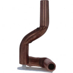 Tuffaloy - Spot Welder Tips For Use With: 4RW Electrode Holder Type: Bent Shank for 4RW Male Cap - Eagle Tool & Supply