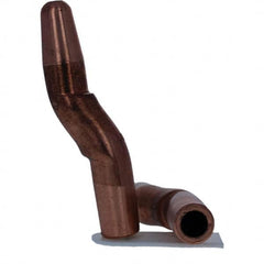 Tuffaloy - Spot Welder Tips For Use With: 5RW Electrode Holder Type: Double Bend Tip A Nose (Pointed) - Eagle Tool & Supply