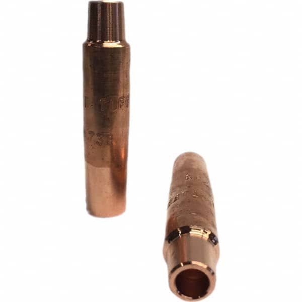 Tuffaloy - Spot Welder Tips For Use With: 5RW Electrode Holder Type: Straight Shank for 5RW Female Cap - Eagle Tool & Supply