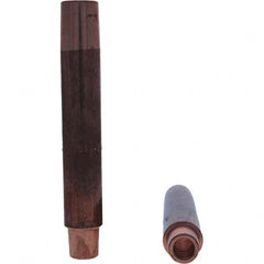 Tuffaloy - Spot Welder Tips For Use With: 5RW Electrode Holder Type: Straight Shank for 5RW Female Cap - Eagle Tool & Supply