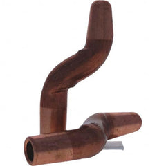 Tuffaloy - Spot Welder Tips For Use With: 5RW Electrode Holder Type: Double Bend Tip A Nose (Pointed) - Eagle Tool & Supply