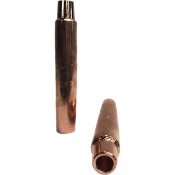 Tuffaloy - Spot Welder Tips For Use With: 6RW Electrode Holder Type: Straight Shank for 6RW Female Cap - Eagle Tool & Supply