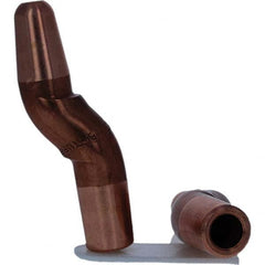 Tuffaloy - Spot Welder Tips For Use With: 5RW Electrode Holder Type: Double Bend Tip A Nose (Pointed) - Eagle Tool & Supply