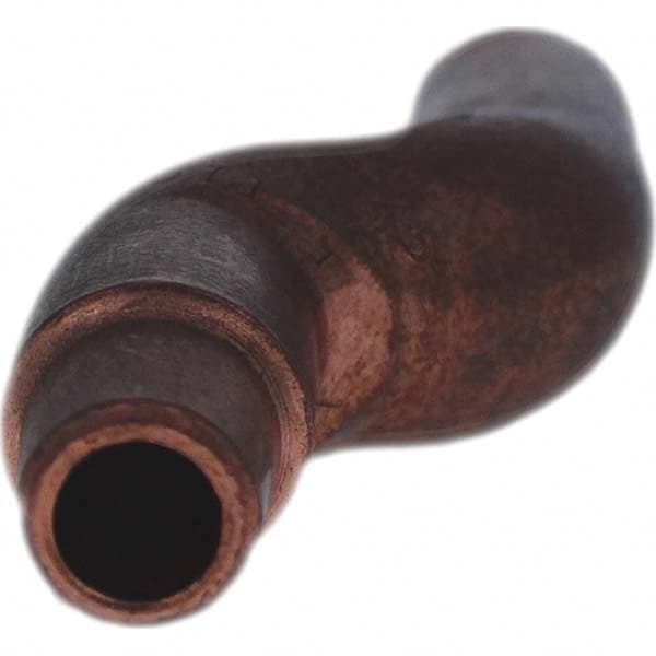 Tuffaloy - Spot Welder Tips For Use With: 5RW Electrode Holder Type: Bent Shank for 5RW Female Cap - Eagle Tool & Supply