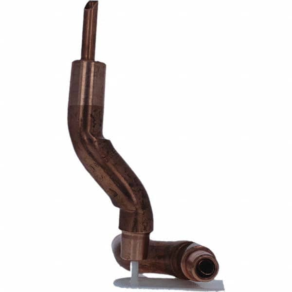 Tuffaloy - Spot Welder Tips For Use With: 5RW Electrode Holder Type: Bent Shank for 5RW Female Cap - Eagle Tool & Supply