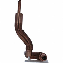 Tuffaloy - Spot Welder Tips For Use With: 5RW Electrode Holder Type: Bent Shank for 5RW Female Cap - Eagle Tool & Supply
