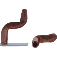 Tuffaloy - Spot Welder Tips For Use With: 4RW Electrode Holder Type: Double Bend Tip A Nose (Pointed) - Eagle Tool & Supply